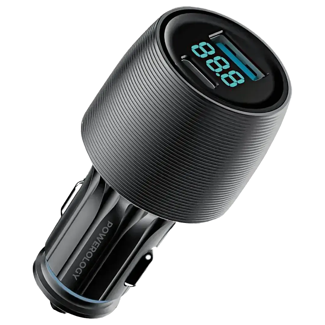 Powerology Velox 83W Dual-Port Car Charger