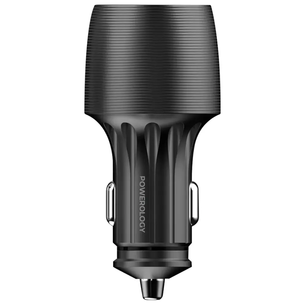 Powerology Velox 66W Dual-Port Car Charger