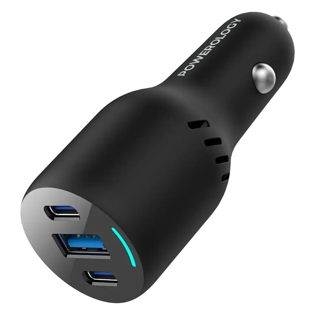 Powerology Triple Ports Car Charger