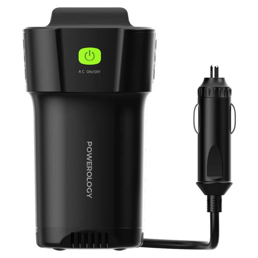 Автомобильный инвертор Powerology 150W Cup Holder