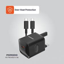 Porodo USB-C Power Delivery Wall Charger