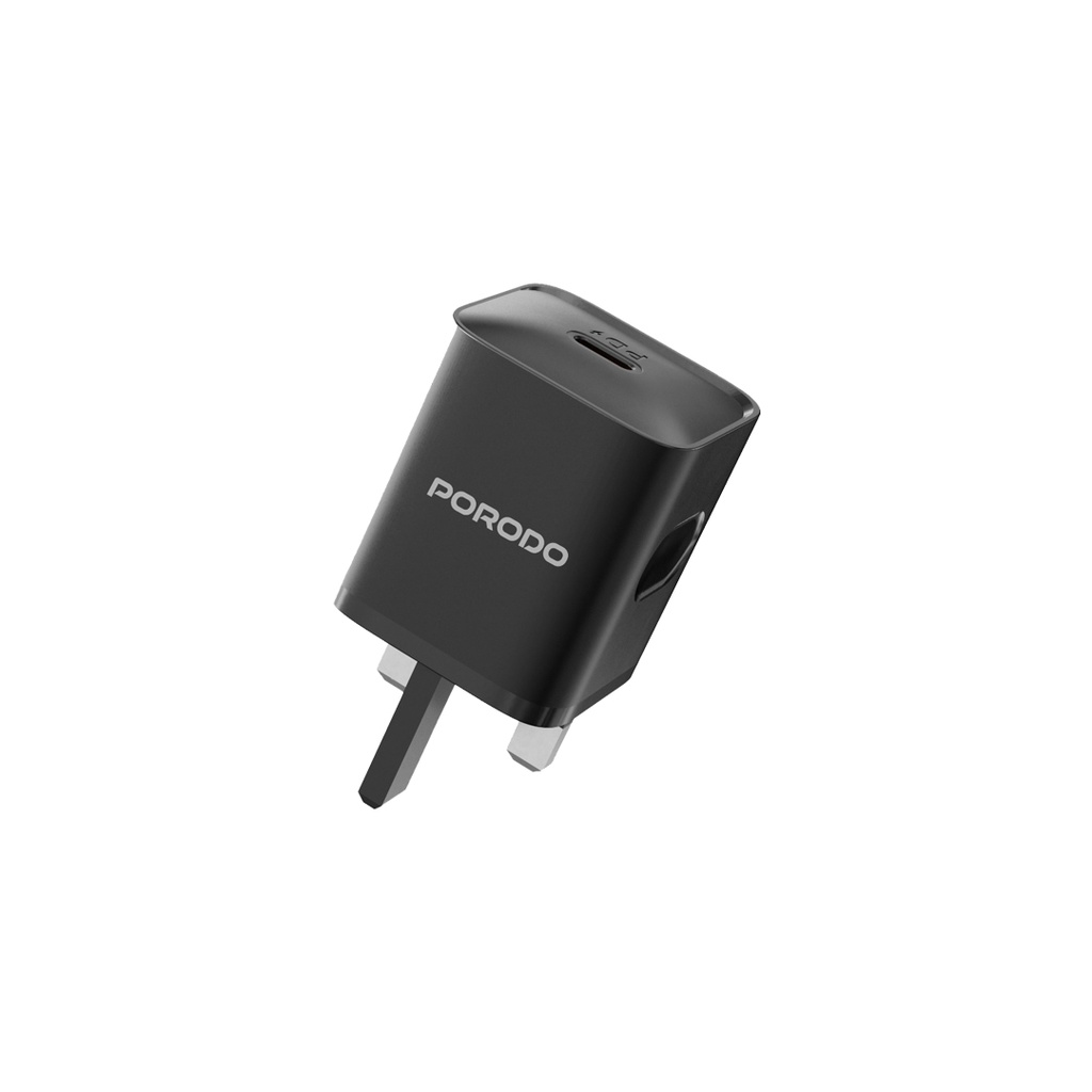 Porodo USB-C Portable Wall Charger