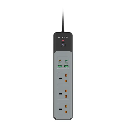 Porodo 3AC 45W 300W Power Strip