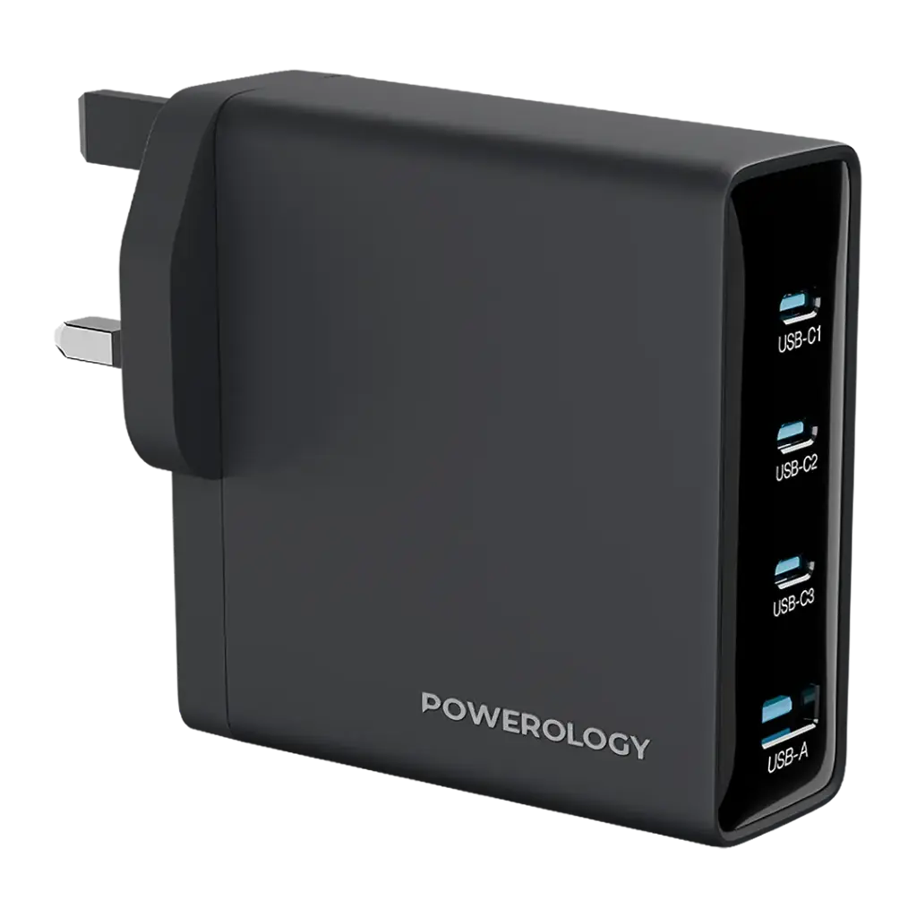 Powerology Volt-X 140W Multi-Port GaN Adapter