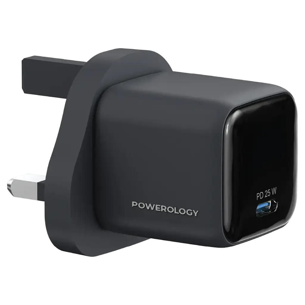 Powerology Volt-X 25W Mini GaN Wall Charger