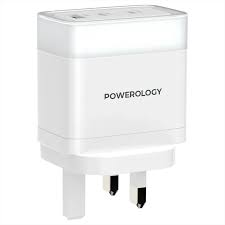 Powerology Lunex Series Fast Charging Adapter PD 65W