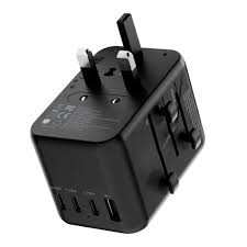 Powerology 65W GaN Multi-Port Travel Adapter