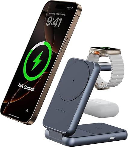 Levelo Dweller Wireless MagSafe & Watch Charger