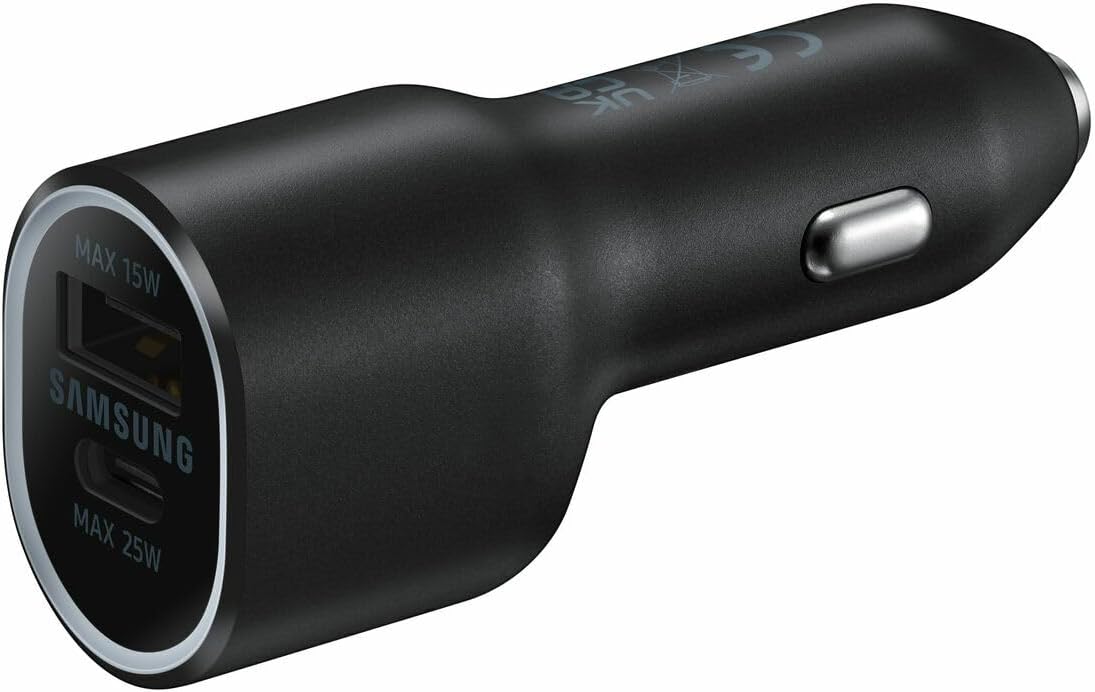 Samsung Dual 40W Car Charger USB-A + USB-C (EP-L4020)