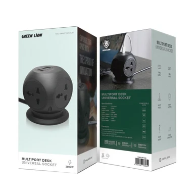 Green Lion Multiport Desk Universal Socket