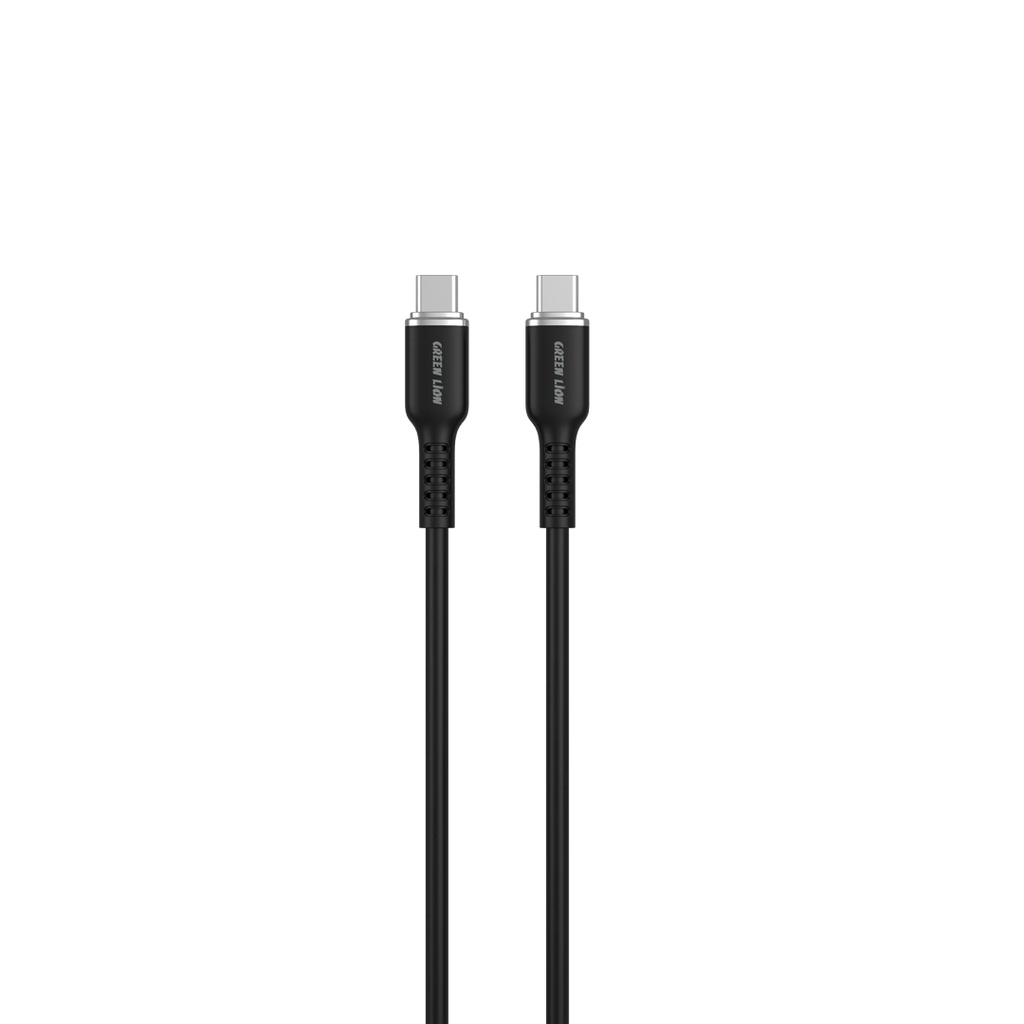Green Lion 60W Silicone Cable USB-C to USB-C 1M