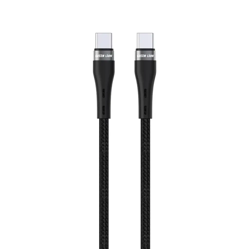 Green Lion USB-C to USB-C Braided Cable 2M