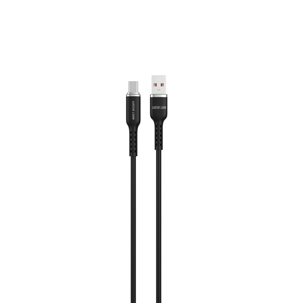 Green Lion USB-A to USB-C Silicone Cable 1m 15W