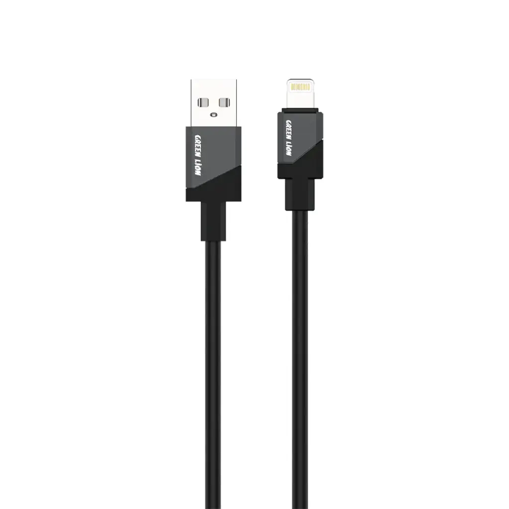 Green Lion USB-A to Lightning Silicone Cable 1m 12W