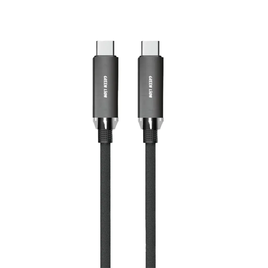 Green Lion Braided Type-C to Type-C Cable 240W 1m