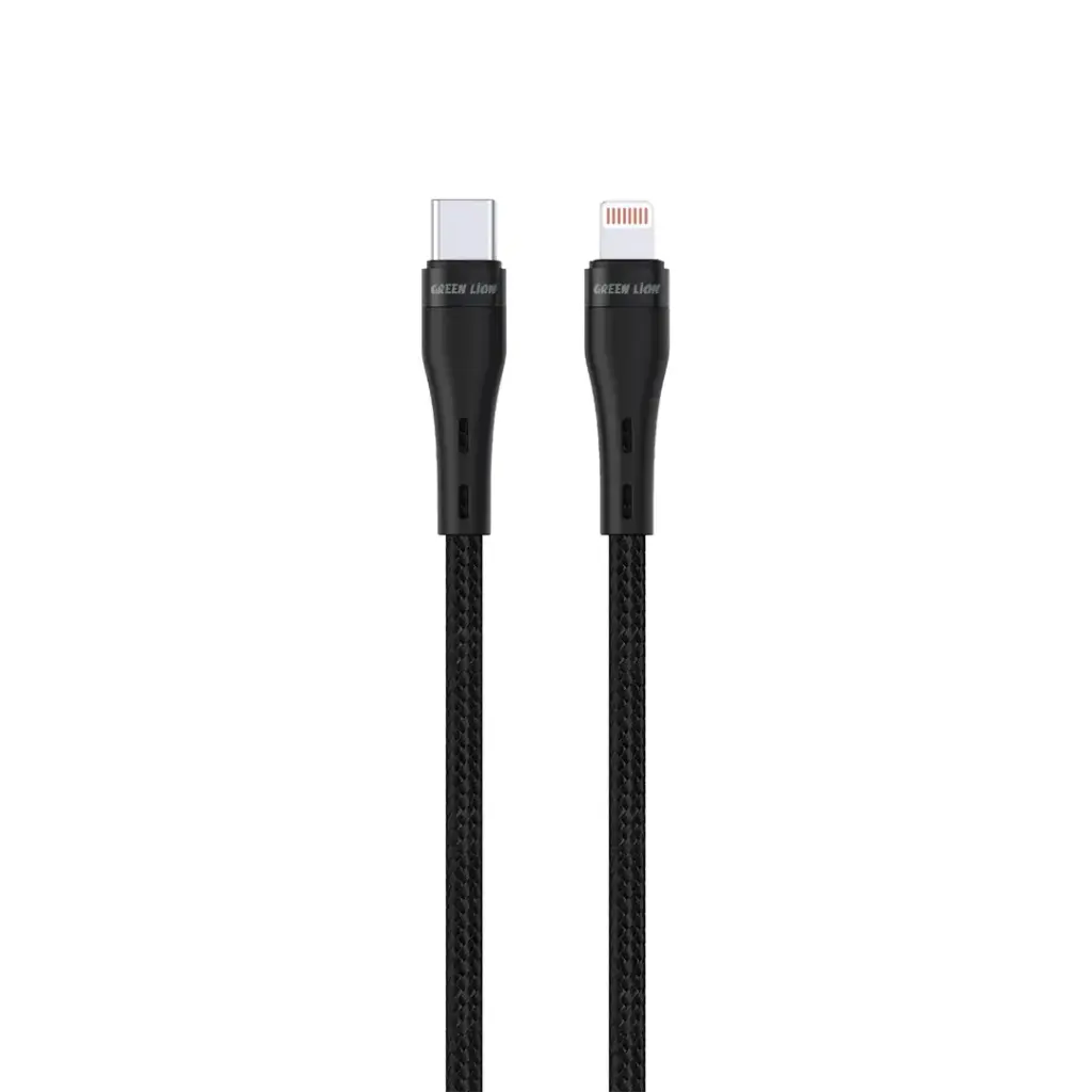 Green Lion USB-C to Lightning Braided Cable 5m 20W