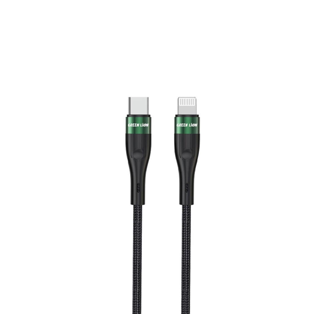 Green Lion USB-C to Lightning Braided Cable