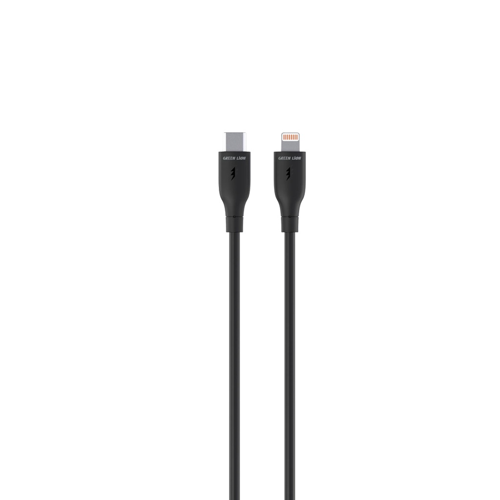 Green Lion USB-C to Lightning PVC Cable 1M