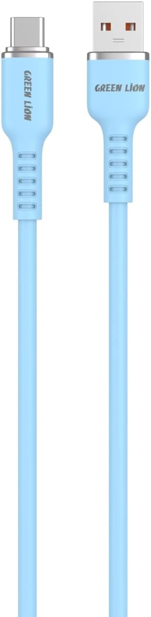Green Lion USB-A to USB-C Silicone Cable