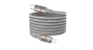 Porodo Type-C to Lightning Magnetic Braided Cable 30W