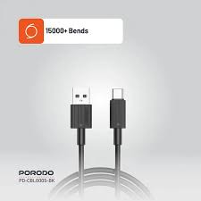 Porodo USB-A to USB-C Durable Charging Cable