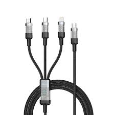 Porodo Transparent USB-C Input Fast Charging Cable