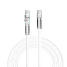 Porodo High-Speed Rotating Connector USB-C to USB-C Cable Fast Charge & Data 1m