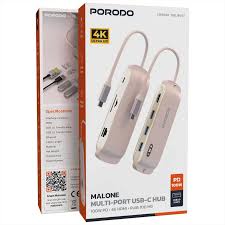 Porodo Malone Multi-Port USB-C Hub