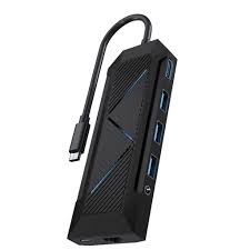 Porodo Gaming 9-in-1 USB-C Hub 4K Gamers Edition