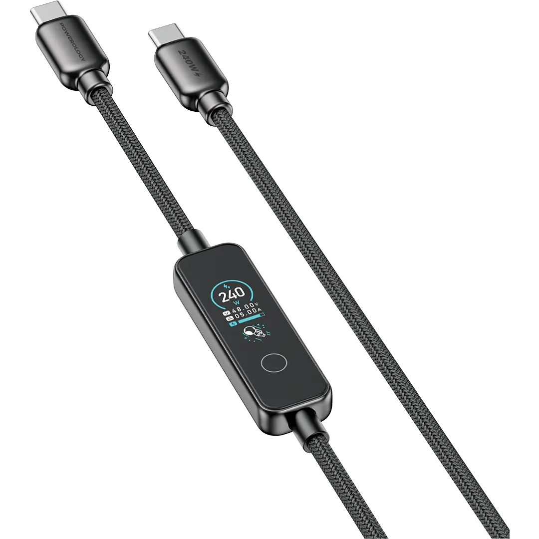 Powerology TFT Chargelink 240W USB-C Cable