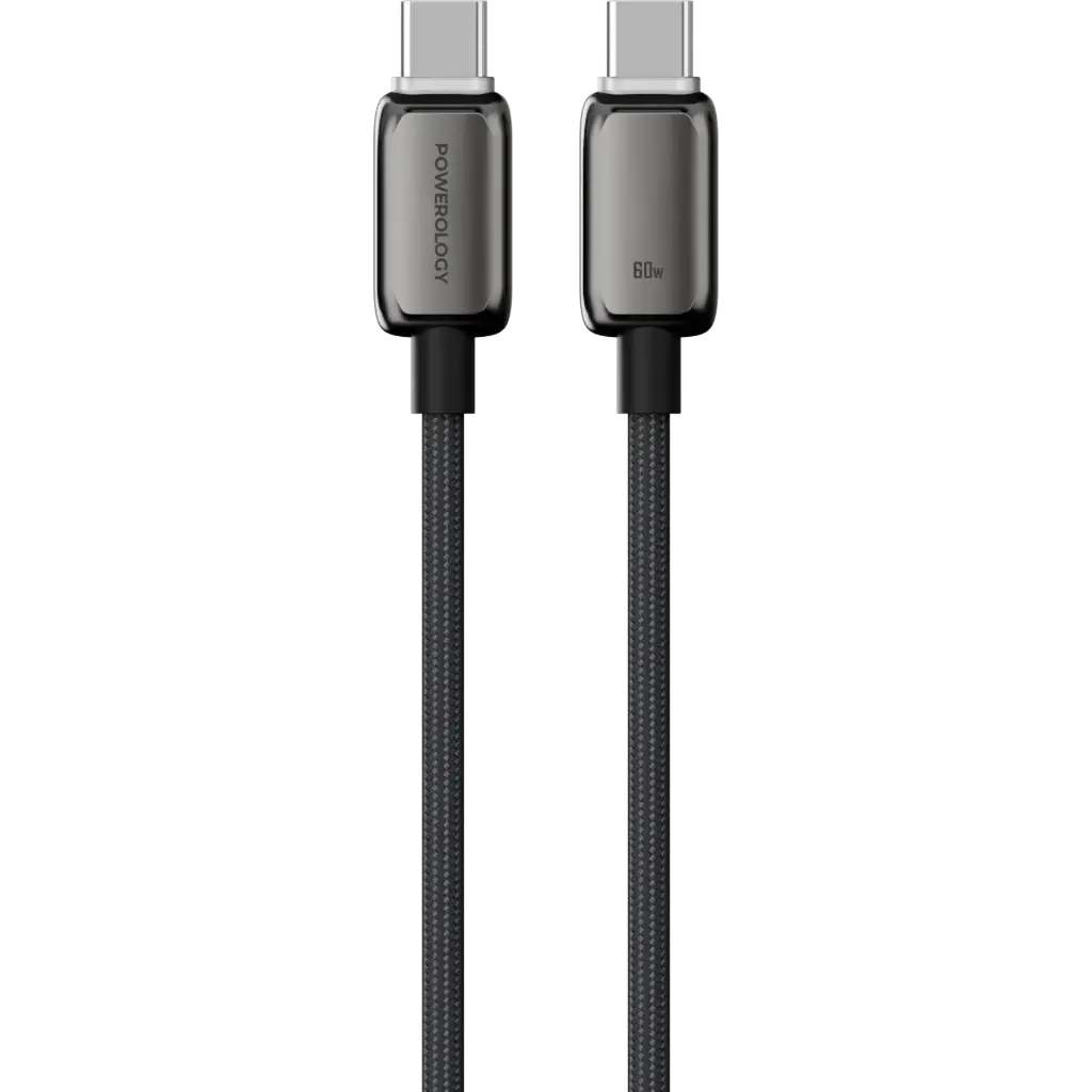 Powerology Zinco Series USB-C to USB-C Cable