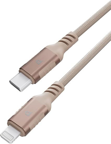 Powerology Power Sync Weave USB-C to Lightning PD 30W 1.2m Cable
