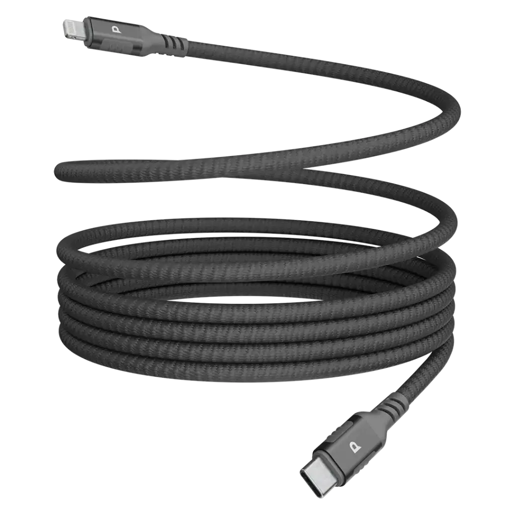Powerology Malinka Weave Magnetic USB-C to Lightning 1.2m Cable PD 30W