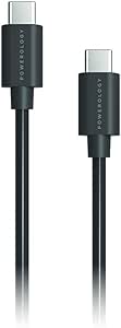 Powerology PVC Type-C–Type-C 100W 2м кабель