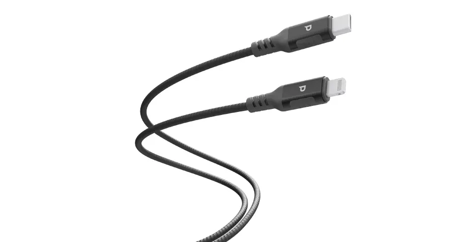 Powerology Power Sync Weave USB-C–Lightning PD 60W 2м кабель