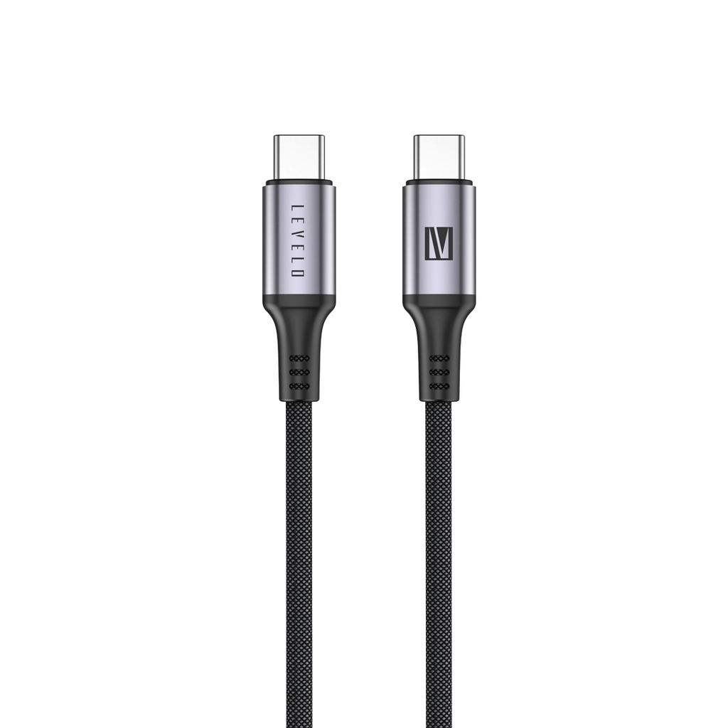 Levelo Otto USB-C to USB-C 60W Leather Cable