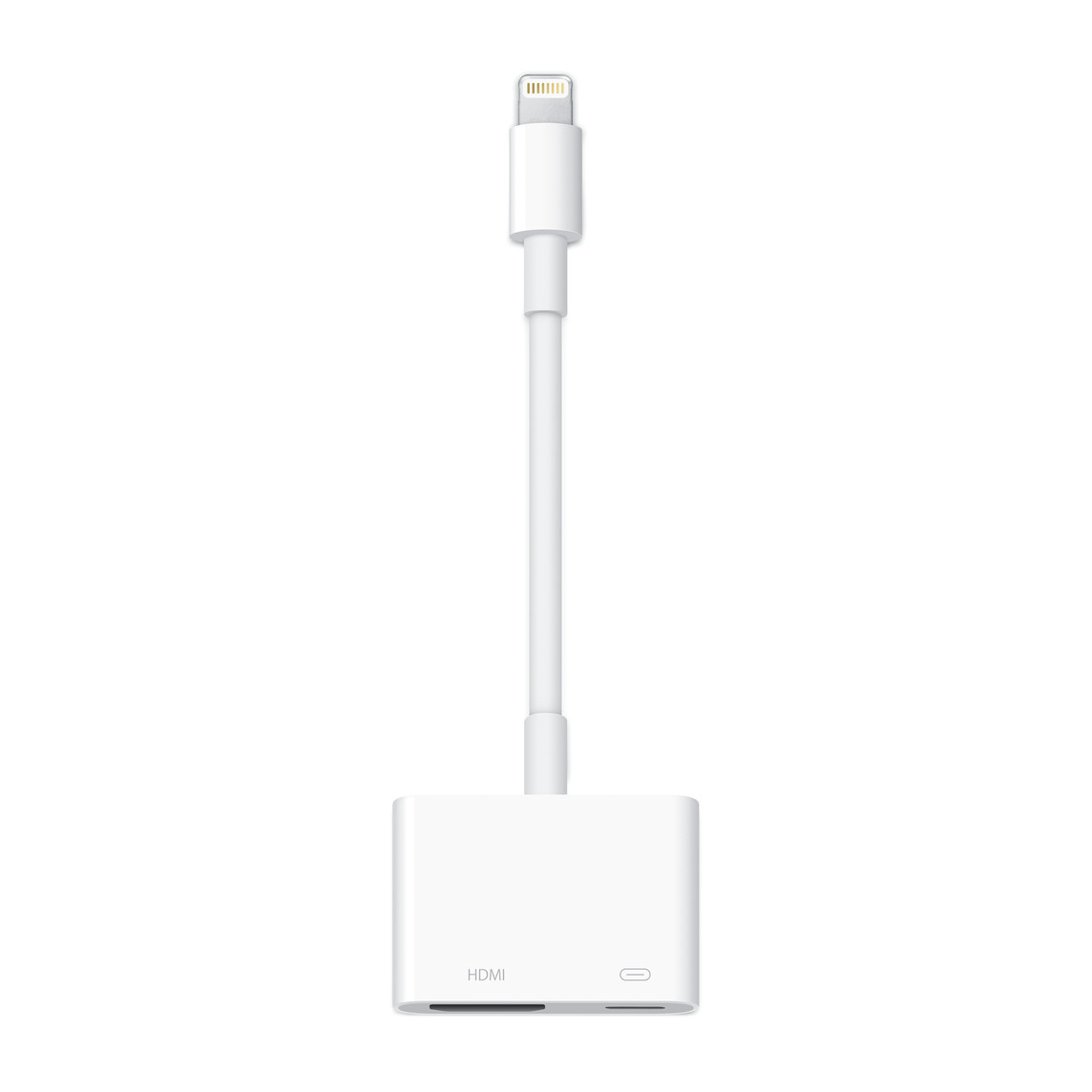 Apple Lightning Digital AV адаптер белый