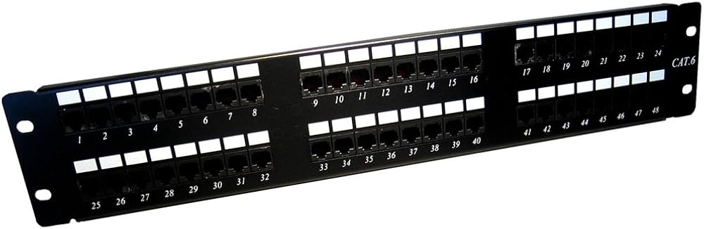 D-Link Cat6 Патч-панель 48 портов