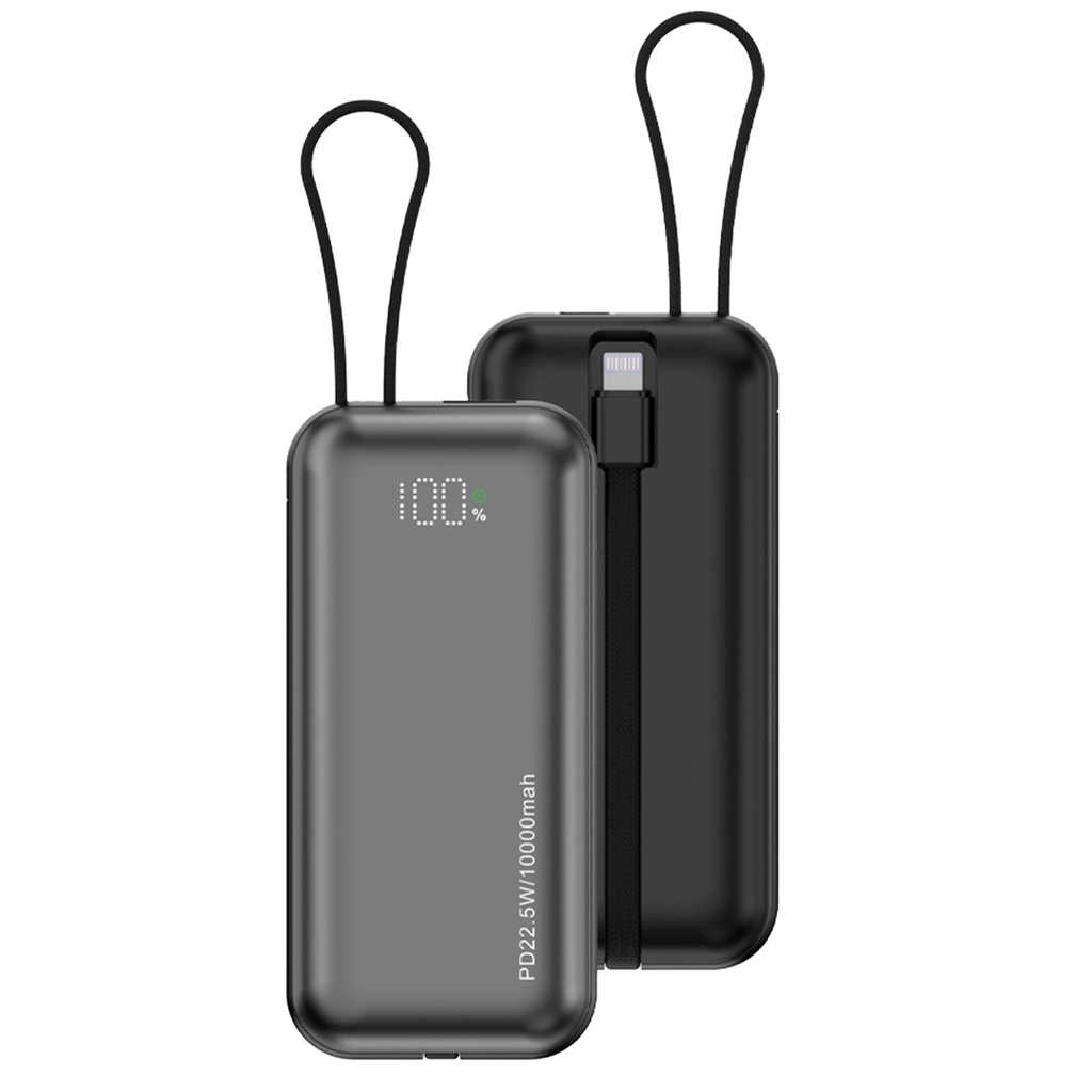 Porodo 10000mAh power bank с одновременной зарядкой 2 устройств