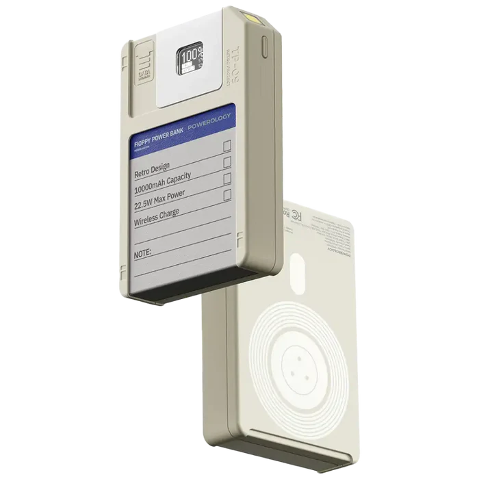 باورولوجي Floppydisk Retro 10000mAh ماجسيف بنك طاقة