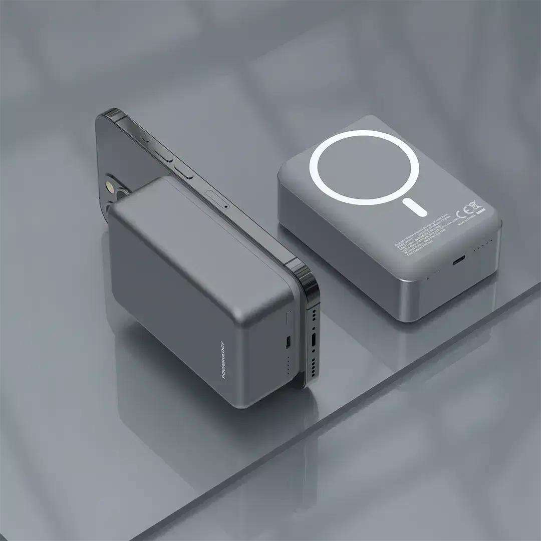 باورولوجي 30000mAh ألومنيوم ماجسيف بنك طاقة