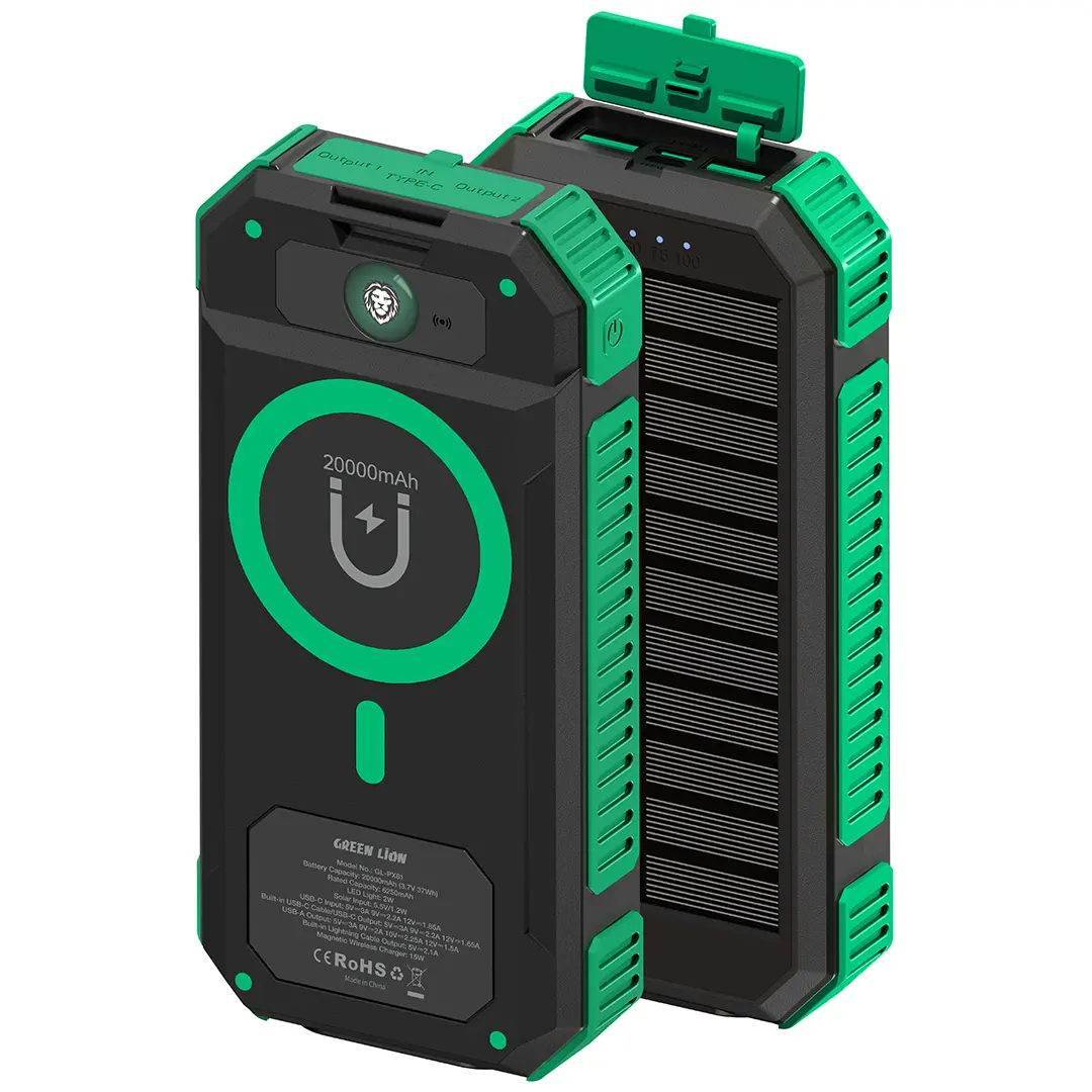 Green Lion Solar Flex Power Bank 20000mAh PD 20W