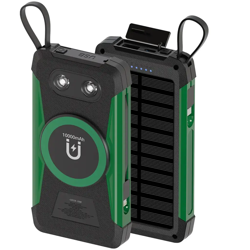 Green Lion Solar Trex باور بانك 10000mAh PD 20W