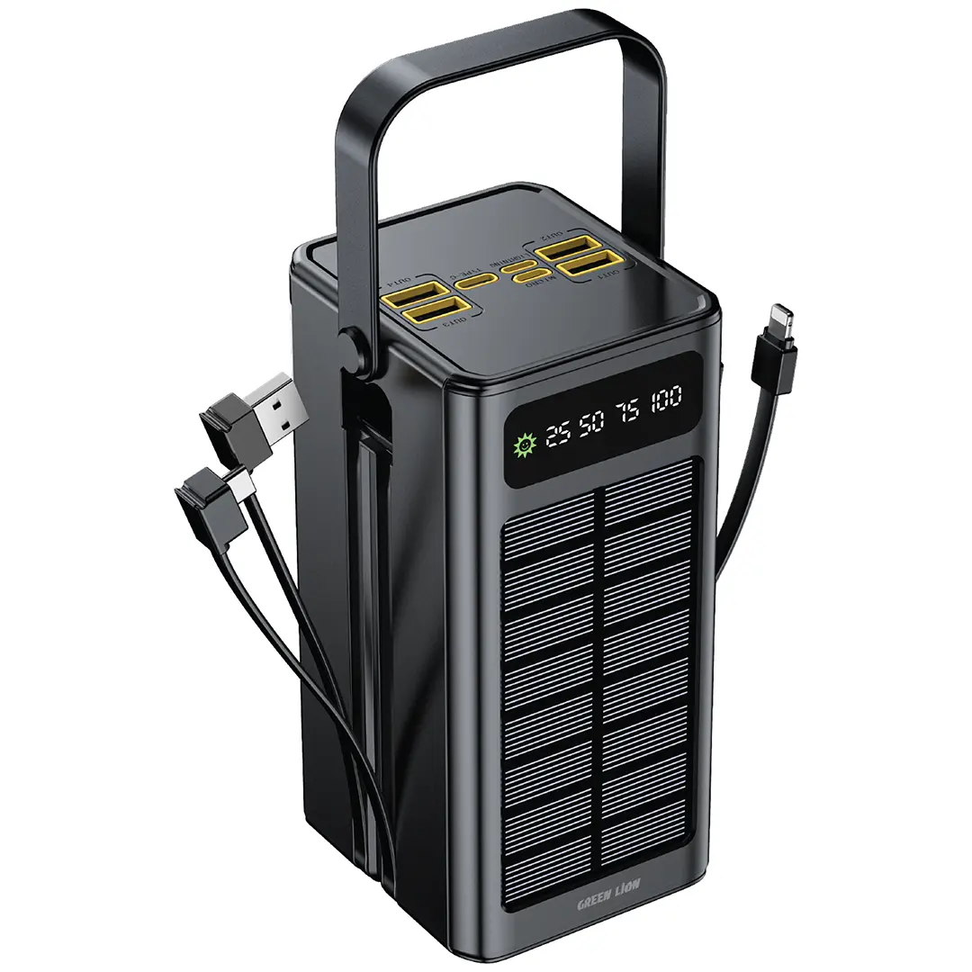 Green Lion Solar X باور بانك 60000mAh PD 20W