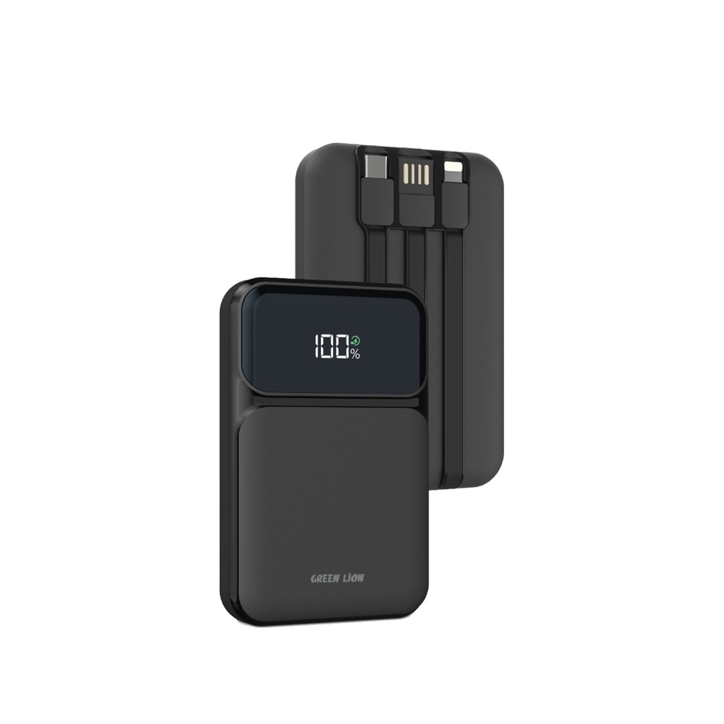 Green Lion PD 20W باور بانك مدمج 3 في 1