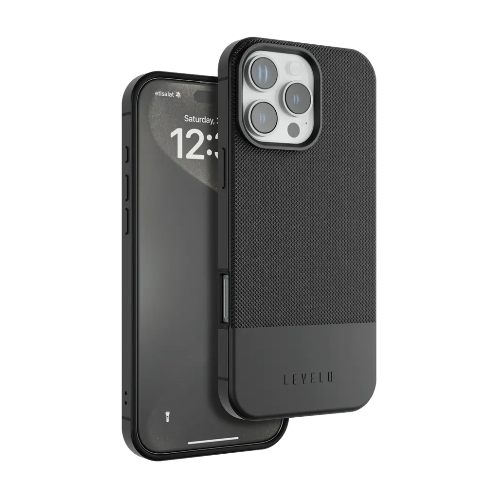 Levelo Cuir Two Tone Leather Case