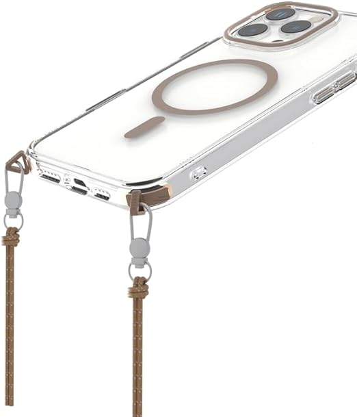 Levelo Celeste MagSafe Case with Crossbody Strap