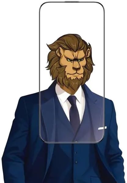 Green Lion Sir Louis زجاج منحني 3D لهاتف 17 6.3"/16 Pro