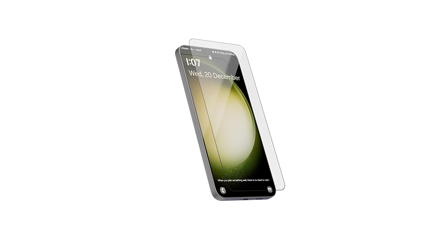 Levelo 2.5D Silk Print High Silicone Aluminum Glass HD Screen Protector