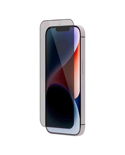 Levelo Privacy Black Edition Silicone Edge Tempered защитное стекло